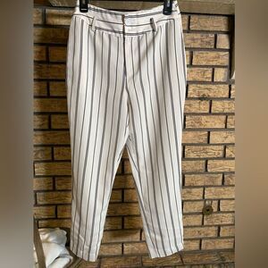 ‎Striped dress pants